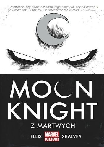 Okładka książki Moon Knight. Z martwych. Tom 1 Warren Ellis, Declan Shalvey