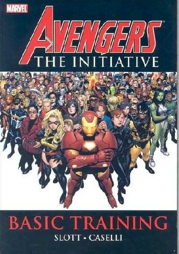 Okładki książek z cyklu Avengers: The Initiative