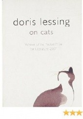 Okładka książki on cats Doris Lessing