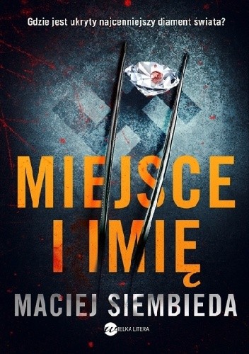 Okładka książki Miejsce i imię Maciej Siembieda