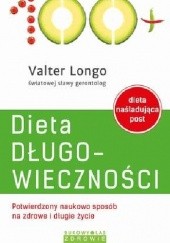 Okładka książki Dieta długowieczności Valter Longo