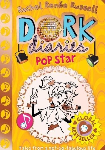 Okładki książek z serii Dork diaries