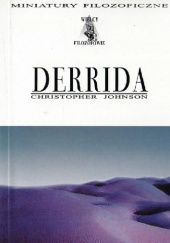 Okładka książki Derrida Christopher Johnson