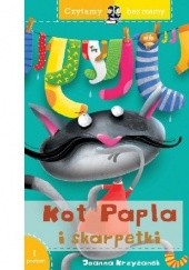 Okładka książki Kot Papla i skarpetki Joanna Krzyżanek