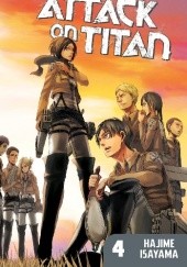 Okładka książki Attack on Titan #4 Isayama Hajime