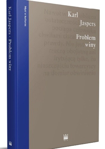 Okładka książki Problem winy. O politycznej odpowiedzialności Niemiec Karl Jaspers