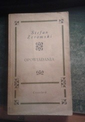 Okładka książki Opowiadania Stefan Żeromski