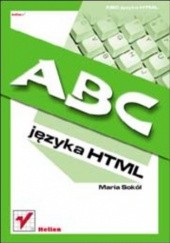 Okładka książki ABC języka HTML Maria Sokół