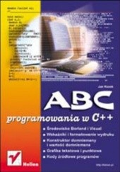 Okładka książki ABC programowania w C++ Jan Rusek
