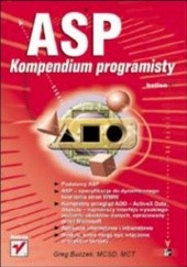 Okładka książki ASP. Kompendium programisty Buczek Greg