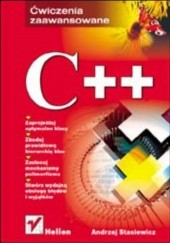 Okładka książki C++. Ćwiczenia zaawansowane Andrzej Stasiewicz