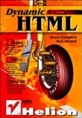 Okładka książki Dynamic HTML Bruce Campbell, Damell Rick