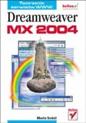 Okładka książki Dreamweaver MX 2004 Maria Sokół