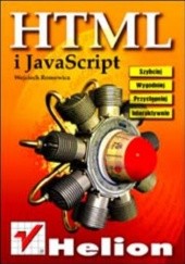 Okładka książki HTML i JavaScript Wojciech Romowicz