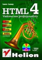 Okładka książki HTML 4. Vademecum profesjonalisty Laura Lemay