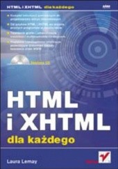 Okładka książki HTML i XHTML dla każdego Laura Lemay