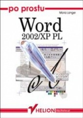 Okładka książki Po prostu Word 2002/XP PL Maria Langer