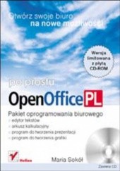 Okładka książki Po prostu OpenOfficePL Maria Sokół