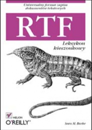 RTF. Leksykon kieszonkowy - Burke Sean | Książka w Lubimyczytac.pl ...