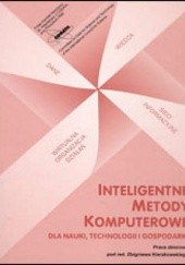 Okładka książki Inteligentne metody komputerowe dla nauki, technologii i gospodarki praca zbiorowa