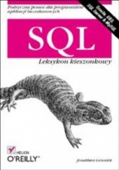 Okładka książki SQL. Leksykon kieszonkowy Jonathan Gennick