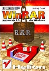 Okładka książki WinRAR w. 2.0 dla Windows 95 Andrzej Dudek (informatyka)