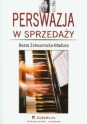 Okładka książki Perswazja w sprzedaży Beata Zatwarnicka-Madura