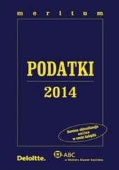 Okładka książki Podatki 2014 Meritum Aleksander Kaźmierski