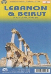 Okładka książki Liban i Bejrut. Mapa ITMB 1:190 000/ / 1:8 000 