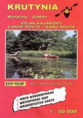 Okładka książki Krutynia. Mapa kajakowa EkoGraf / 1:50 000 