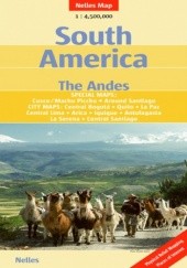 Okładka książki Ameryka Południowa - Andy. Mapa Nelles / 1:4 500 000 
