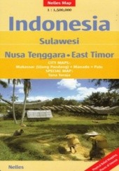 Okładka książki Indonesia. Sulawesi, Nusa Tenggara, East Timor. Mapa Nelles 1:1 500 000 