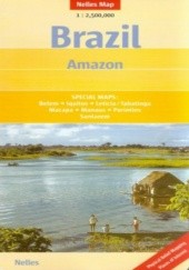 Okładka książki Brazylia, Amazonka. Mapa Nelles 1:2 500 000 