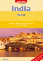 Okładka książki Indie Zachodnie. Mapa Nelles 1:1 500 000 