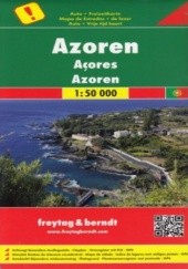 Okładka książki Azory. Mapa Freytag & Berndt / 1:50 000 