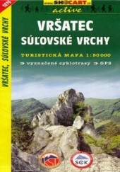 Okładka książki Vršatec, Súlovské Vrchy, 1:50 000 