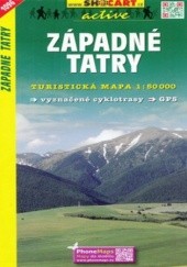 Okładka książki Západné Tatry, 1:50 000 