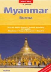 Okładka książki Myanmar (Birma). Mapa Nelles /1:1 500 000 