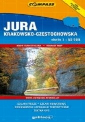 Okładka książki Jura Krakowsko - Częstochowska. Mapa turystyczna 