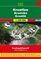 Okładka książki Chorwacja. Mapa samochodowa 