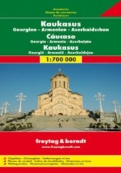 Okładka książki Kaukaz. Gruzja, Armenia, Azerbejdżan. Mapa samochodowa 