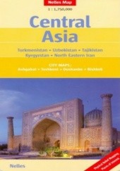 Okładka książki Azja Centralna. Mapa 