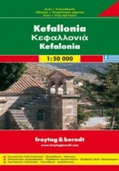 Okładka książki Kefalonia. Mapa samochodowa 