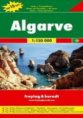 Algarve. Mapa samochodowa
