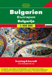 Okładka książki Bułgaria. Mapa samochodowa 