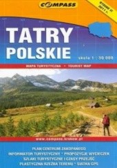 Okładka książki Tatry Polskie. Mapa 1:30 000 