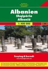 Okładka książki Albania. Mapa samochodowa 1:400 000 