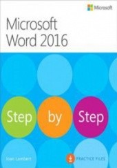 Okładka książki Microsoft Word 2016. Krok po kroku. Pliki ćwiczeń Lambert Joan