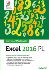 Okładka książki Excel 2016 PL. Ćwiczenia praktyczne Krzysztof Masłowski