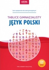 Okładka książki Język polski. Tablice gimnazjalisty praca zbiorowa